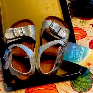 TODDLER GLITTER SANDALS